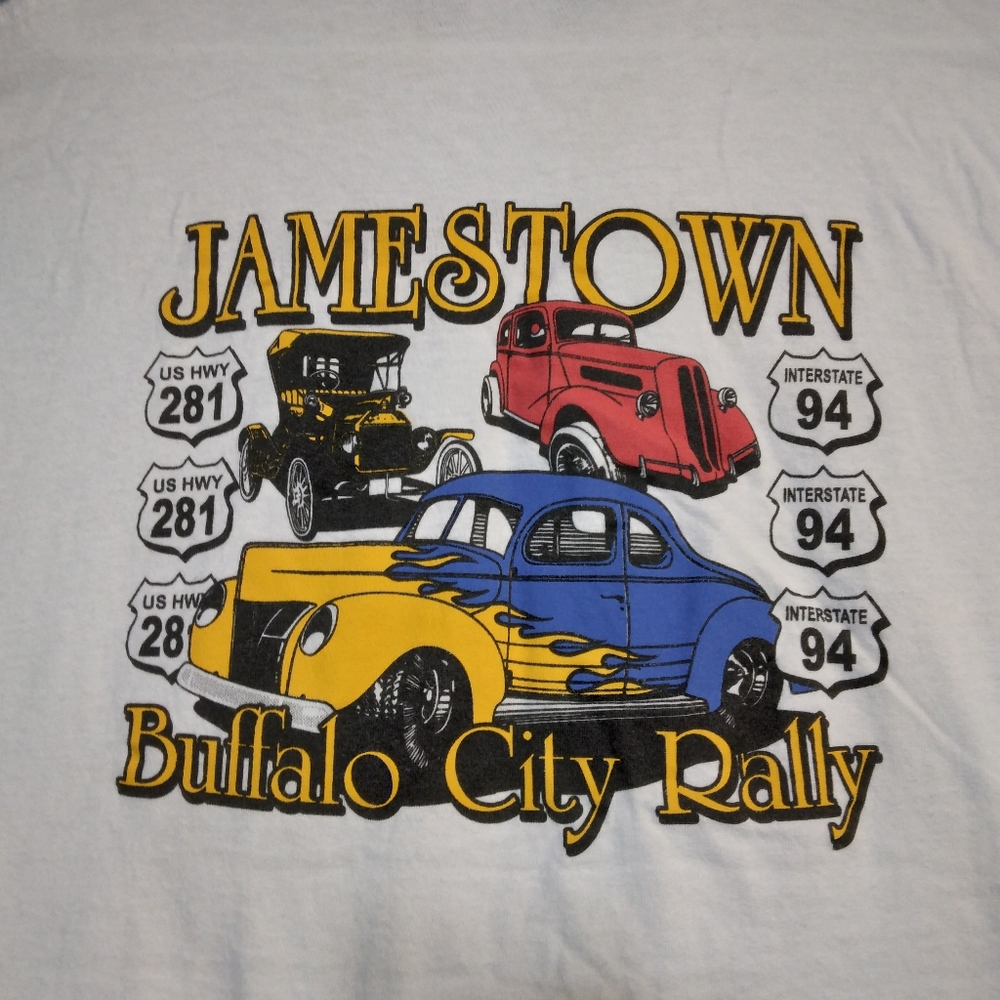 Buffalo City Car Show Tee Shirt Men's XL